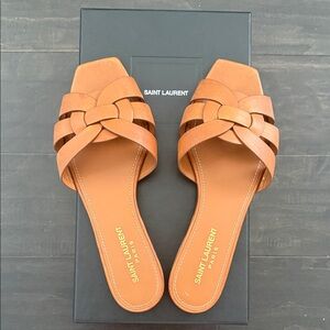 Saint Laurent Brown Sandals